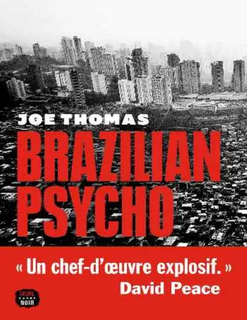 Brazilian Psycho de Joe Thomas, couverture du livre