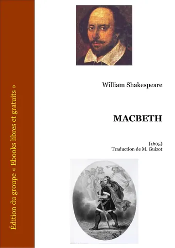 Macbeth de William Shakespeare, couverture du livre