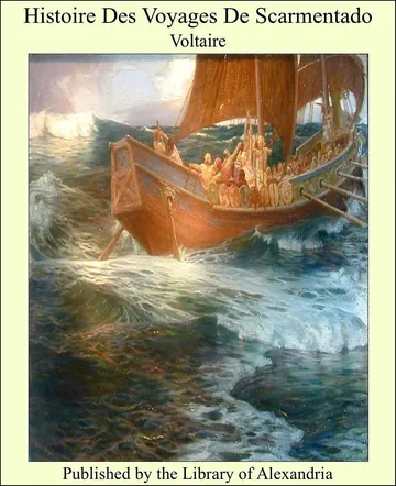 Histoire des voyages de Scarmentado de Voltaire, couverture du livre