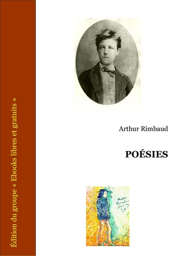 Poésies d’Arthur Rimbaud, couverture du livre