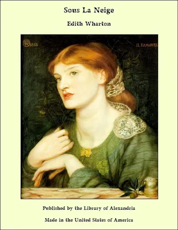 Sous la neige d’Edith Wharton, couverture du livre