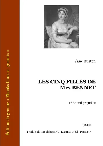 Les Cinq Filles de Mrs Bennet de Jane Austen, couverture du livre
