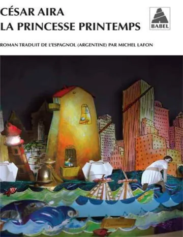 La princesse Printemps de César Aira, couverture du livre