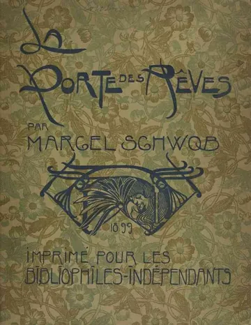 La porte des rêves de Marcel Schwob, couverture du livre