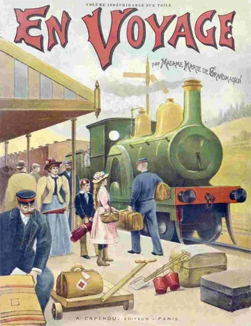 En voyage de Marie de Grandmaison, couverture du livre