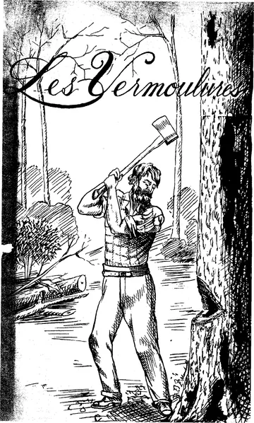 Les vermoulures d’Alfred Mousseau, couverture du livre