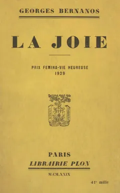 La Joie - Georges Bernanos