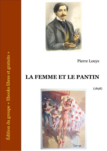 La Femme Et Le Pantin de Pierre Louÿs, couverture du livre