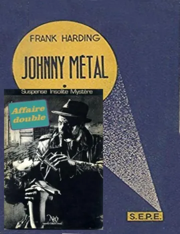affaire double de Frank Harding, couverture du livre