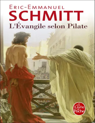 L'Evangile selon Pilate d’Eric-Emmanuel Schmitt, couverture du livre