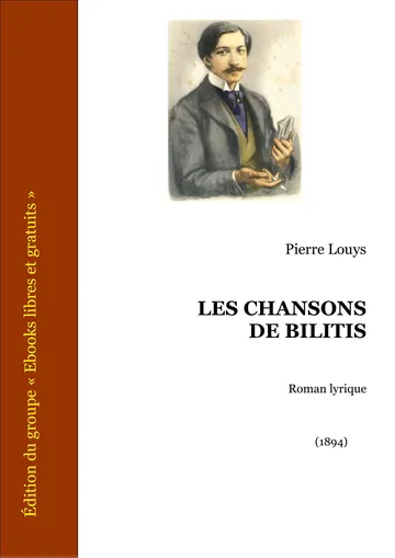 Les Chansons De Bilitis de Pierre Louÿs, couverture du livre
