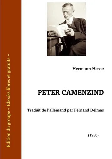 Perer Camenzind d’Hermann Hesse, couverture du livre