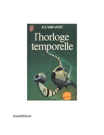 Van Vogt,Alfred E.-L'horloge temporelle d’Alfred E Van Vogt, couverture du livre