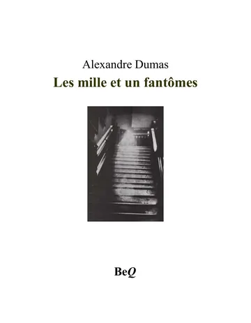 Les mille et un fantômes d’Alexandre Dumas, couverture du livre