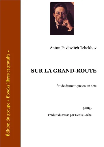 Sur La Grand-Route d’Anton Pavlovitch Tchekhov, couverture du livre