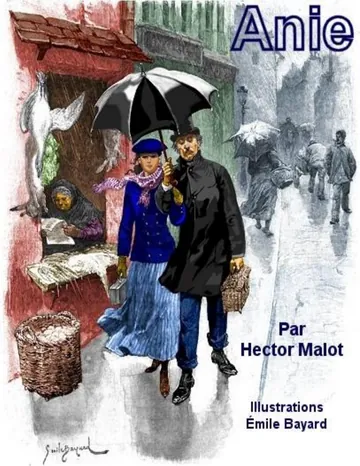 Anie / Illustrated version d’Hector Malot, couverture du livre