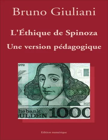 L'Éthique de Spinoza - Une version pédagogique de Bruno Giuliani, couverture du livre