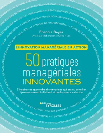 50 pratiques manageriales innovantes - L'innovation manageriale en action de Francis Boyer, couverture du livre