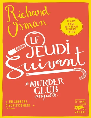 Le jeudi suivant de Richard Osman, couverture du livre