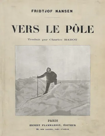 Vers le pôle de Fridtjof Nansen, couverture du livre