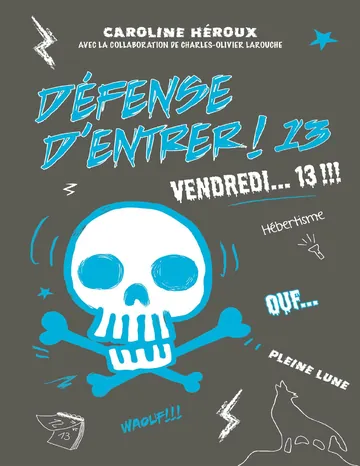Défense d'entrer ! 13 - Vendredi 13 de Caroline Héroux, couverture du livre