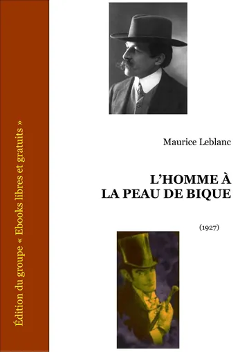 L’homme À La Peau De Bique de Maurice Leblanc, couverture du livre