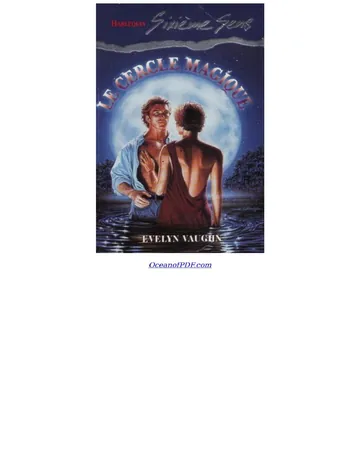 Le cercle magique d’Evelyn Vaughn, couverture du livre