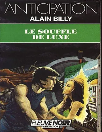 Le souffle de Lune d’Alain Billy, couverture du livre
