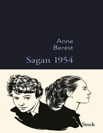 Sagan 1954 d’Anne Berest, couverture du livre