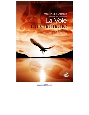 La Voie du chamane - Un manuel de pouvoir & de guérison de Michael Harner, couverture du livre