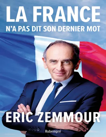 La France n'a pas dit son dernier mot d’Éric Zemmour, couverture du livre
