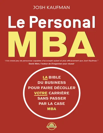 Le Personal MBA de KAUFMAN Josh, couverture du livre