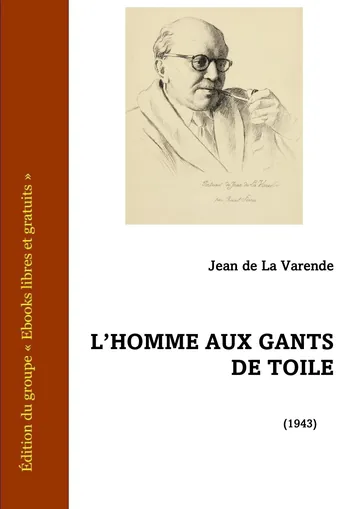 L'Homme aux gants de toile de Jean de La Varende, couverture du livre