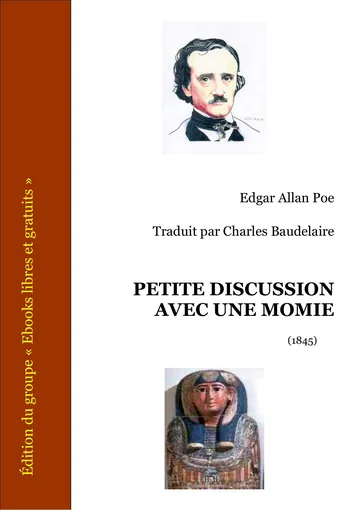 Petite discussion avec une momie d’Edgar Allan Poe, couverture du livre
