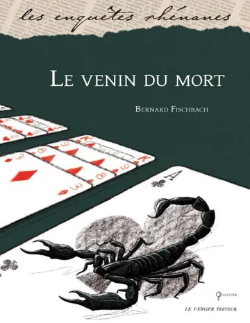 Le Venin du mort de Bernard Fischbach, couverture du livre