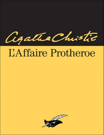 L'Affaire Protheroe d’Agatha Christie, couverture du livre