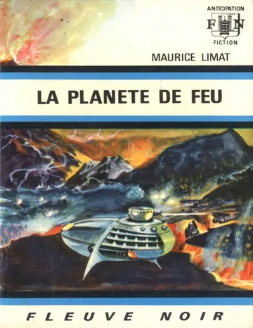 La planete de feu de LIMAT Maurice, couverture du livre