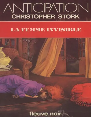 La femme invisible de Christopher Stork, couverture du livre