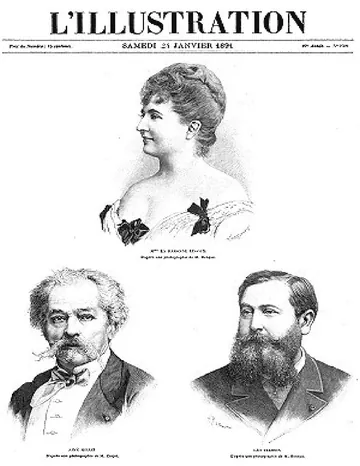 L'Illustration, No. 2500, 24 Janvier 1891 de Various, couverture du livre