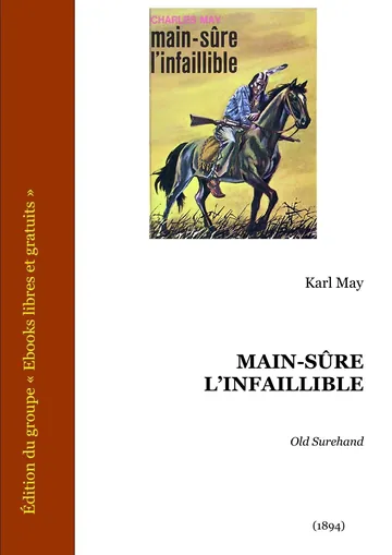 Main-sûre l'infaillible de Karl May, couverture du livre