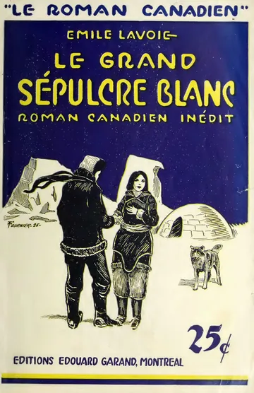 Le grand sépulcre blanc d’Émile Lavoie, couverture du livre