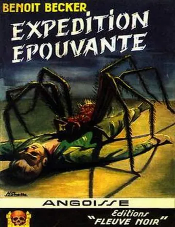 Expédition Épouvante de Benoît Becker, couverture du livre