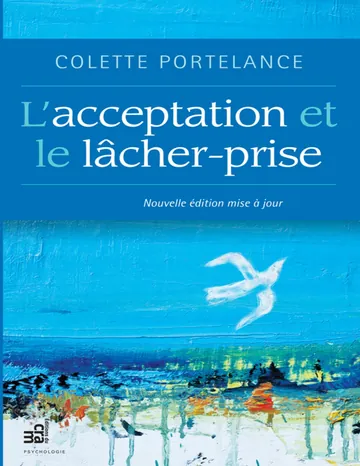 L’acceptation et le lâcher-prise de Colette Portelance, couverture du livre