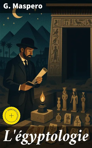 L'archéologie égyptienne de G. (Gaston) Maspero, couverture du livre