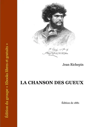 La Chanson des gueux de Jean Richepin, couverture du livre