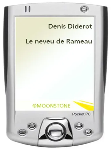 Le neveu de Rameau de Denis Diderot, couverture du livre