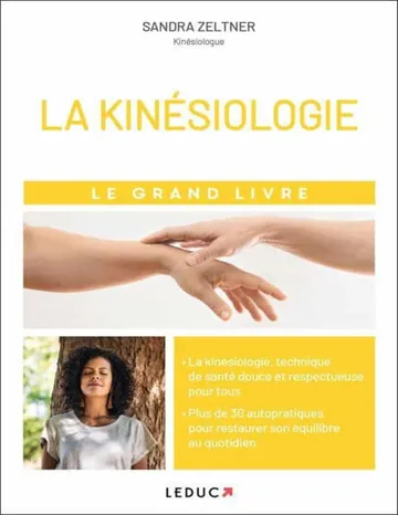 Le grand livre de la kinésiologie de Sandra Zeltner, couverture du livre