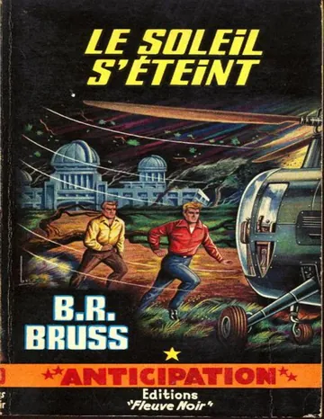 Le soleil s'eteint-V2 de B.R Bruss, couverture du livre