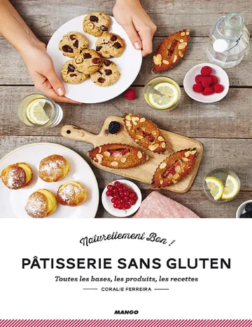 Pâtisserie sans gluten de Coralie Ferreira, couverture du livre