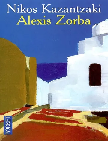 Alexis Zorba de Nikos Kazantzakis, couverture du livre